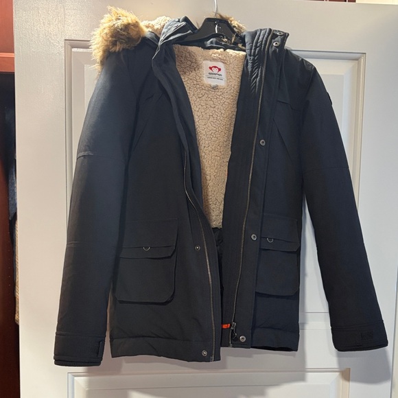 Appaman Other - Appaman Black Winter Jacket with Faux Fur Hood